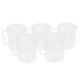 thumbnail image 5 of Vaso de Precipitados Transparente Vaso Medidor con Mango Métrico 250 ml 500 ml 5 piezas Sunnimix Taza de medir métrica, 5 of 8
