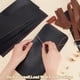 thumbnail image 3 of Kits de bricolaje para hacer bolsos de hombro, bolso de mano de cuero sintético para mujer, kit de trabajo de bolso de cuero sintético de gran capacidad con kit de costura., 3 of 9