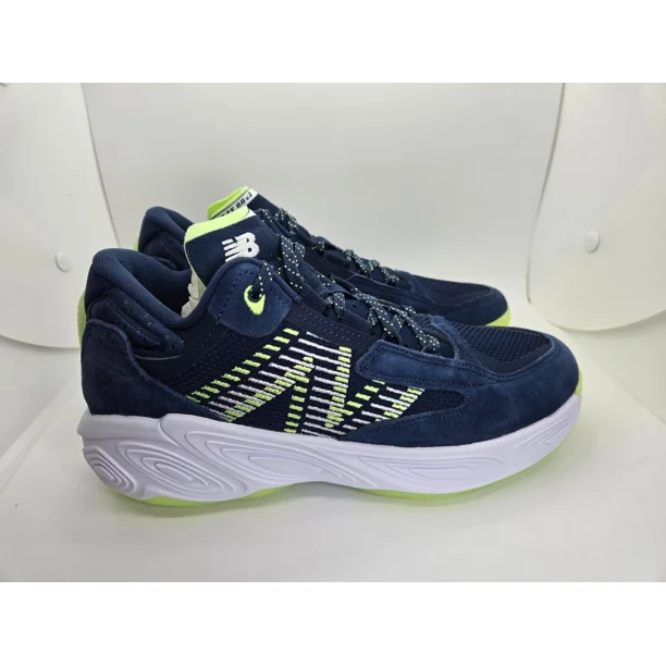 New Balance Fresh Foam BB V2 Basketball Shoes Unisex M 8 W 9.5 D Blue Sneakers