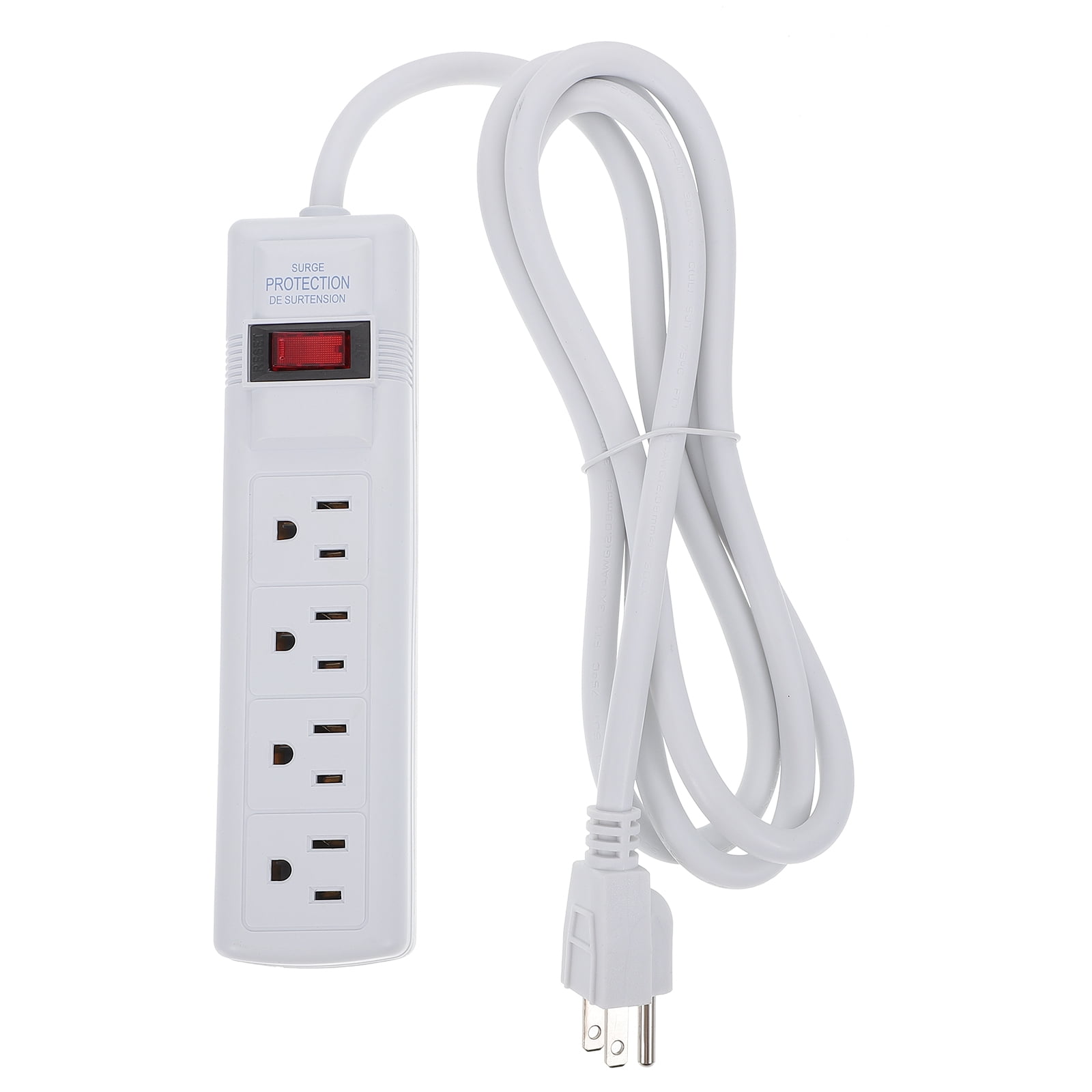 Power Strip 4slot Multifunction Home Power Outlet Extension Socket US