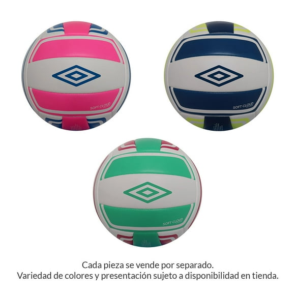 Balon Voleibol No.5 Umbro Soft Cloud Varios modelos 1 pieza