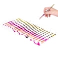 thumbnail image 3 of Herramientas para sombras de ojos, cejas y correctores, kit de cosméticos suaves, juego de 20 brochas de maquillaje profesionales, 3 of 8