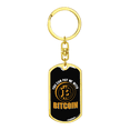 thumbnail image 4 of Pay Me With Bitcoin Crypto Stainless Steel or 18k Gold Premium Swivel Dog Tag Keychain, 4 of 16