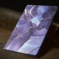 thumbnail image 4 of Allytechgroup Slim Case for Lenovo Tab M10 FHD Plus 10.3" 2020,Marble Series Smart Cover Auto Sleep Wake Drop Protection Multi Angle Viewing Stand Elastic Band Flip Cover for Lenovo Tab M10 FHD Plus, 4 of 7