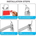 thumbnail image 3 of 2 soportes para tuberías de piscina, accesorios para piscinas sobre el suelo, accesorios para piscinas, mangueras de piscina para piscinas sobre el suelo, diseñados para caber en piscinas Intex, accesorio para evitar que las tuberías se hunda oso de fresa Electrónica, 3 of 5