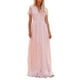 thumbnail image 2 of Vestido De Fiesta De Noche,Vestido De Encaje Floral Vestido Largo De Encaje Profundo Vestido Largo De Cintura Alta Instalación Sin Esfuerzo, 2 of 11