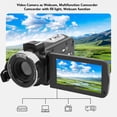 thumbnail image 4 of Video Camera Víblica, 16x zoom digital 48MP Vlogging Camera webcam de 3.0 Pulgadas Pantalla Tft para Fotogramación, 4 of 7