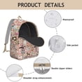 thumbnail image 3 of Geometric Dog Pattern Casual Daypack – Lightweight Oxford Backpack with Comfortable Carrying, Large Capacity, and Anti-theft Features Suitable for Daily Commuting, Outdoor Activities, and School, 3 of 5