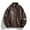 c01Brown, variant on LNWUY Men's Oversized Faux Leather Bomber Jacket Vintage Biker Moto Style with Zipper Pockets, Durable and Stylish Outerwear Brown M