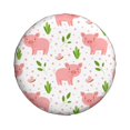 thumbnail image 2 of Bingfone Funny Little Pigs Spare Tire Cover Weatherproof Universal Wheel Protectors For Rv Camper Travel Trailer Suv Truck 16 Inch, 2 of 9