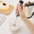 thumbnail image 4 of Electric Milk Frother Handheld Stainless Steel Frother Wand Kitchen Hand Frother, 4 of 8