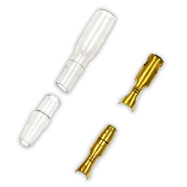 Matsuzay Paquete de 200 piezas de repuesto para kit de tapas de terminales de conector de cable macho hembra Decoración del hogar