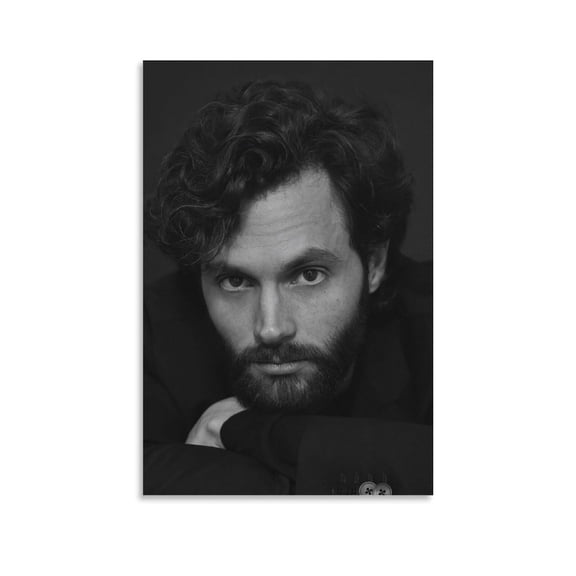 Penn Badgley Poster Art Retro Style Wallpaper (5) Wall Art Picture Painting Poster Canvas Print Posters Artworks Bedroom Living Room Decor