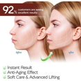 thumbnail image 2 of Mascarilla adelgazante reutilizable de 1 pieza para eliminar la papada, lifting facial en forma de V, color rosa RUIOIU, 2 of 5