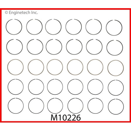 RINGS GM CHEV 4.3L 232 VI