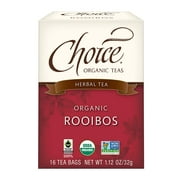 Choice Organic Teas - Rooibos Tea - Organic Herbal Tea - Pack Of 2.