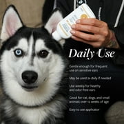 Veterinary Formula Clinical Care Ear Therapy for Dogs and Cats - Soothing Ear Cleaner, 4 oz