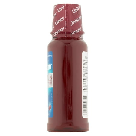 Unisom NightTime Sleep-Aid Cherry Flavored Liquid, Diphenhydramine HCl, 12 fl oz