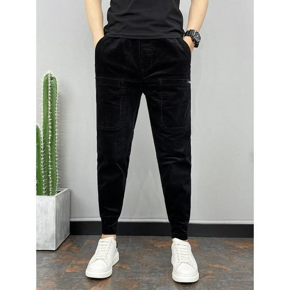 Men's Corduroy Slim Fit All-matching Skinny Pants