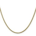 thumbnail image 3 of 14K Gold 2.2mm Cable Chain 20", 3 of 5