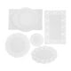 thumbnail image 1 of 400 servilletas de papel surtidas para hornear, absorbentes de grasa, manteles individuales desechables para pasteles, aperitivos y frituras, 1 of 8
