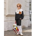 thumbnail image 6 of Arshiner Boys Fashion Big Kids Clothes Cool Soft Crewneck Sweatshirt and Sweat Pants Boy Fall Outfits, 6 of 6