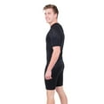 thumbnail image 3 of IST PURiGUARD 3mm Shorty Wetsuit, Short Sleeve Jumpsuit with Super Stretch Neoprene for Snorkeling, Diving & Surfing (Men's 4XL), 3 of 5