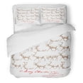 thumbnail image 1 of Juego de ropa de cama ABPHQTO Vintage Reno de Navidad Twin Size, 1 of 1