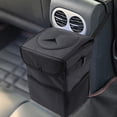 thumbnail image 4 of Miulika Car Trash Can with Lid Hanging Garbage Bin for Center Console Truck Van, 4 of 9