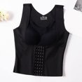 thumbnail image 6 of Women Body Shaper Breathable Shapewear Underbust  Control Black XXL, 6 of 8