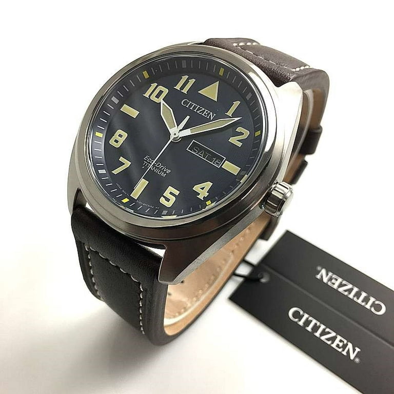 Men's Citizen Eco-Drive Super Titanium Solar Power Watch BM8560-37L