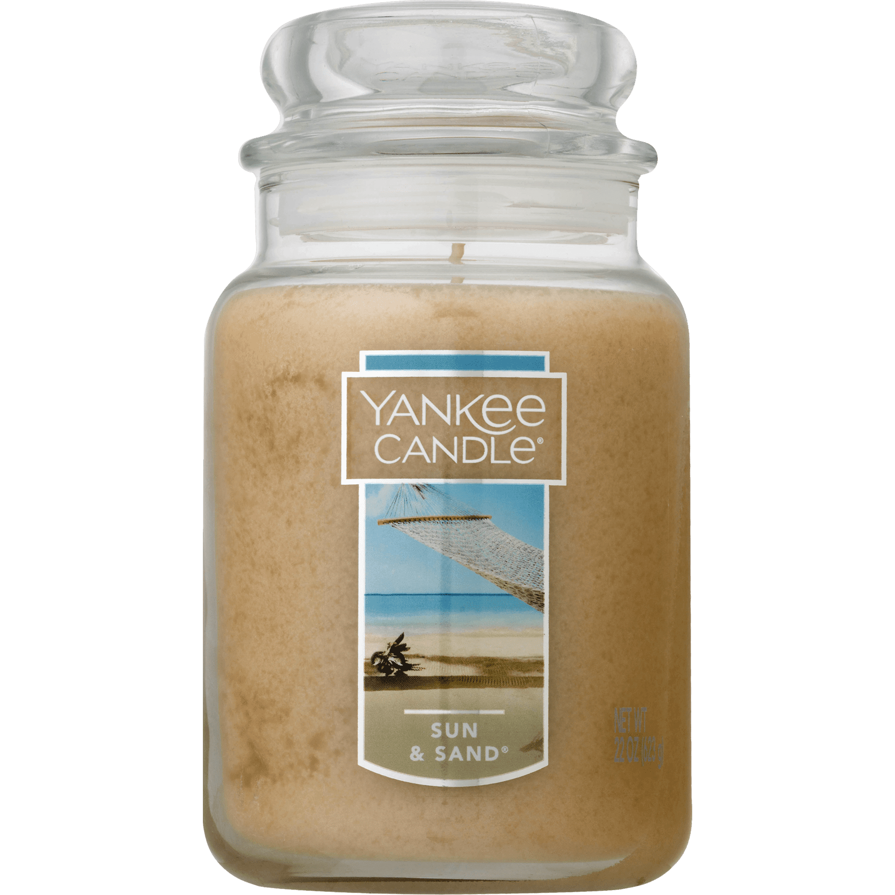Yankee Candle 12oz Medium Pillar BEACH SCENE LIMITED EDITON PINK SANDS SCENT NEW 