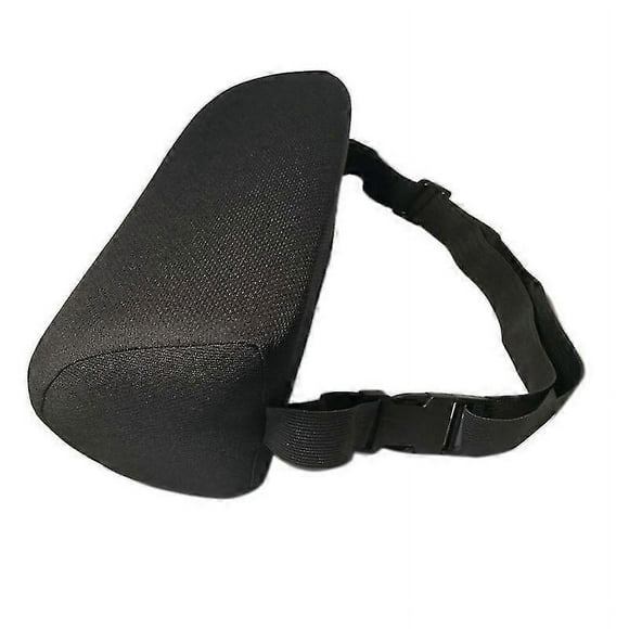 Upgraded Lumbar & Back Support Pillow, D Shape Lumbar Roll for Chair, Ergonomic Lower Back Cushion