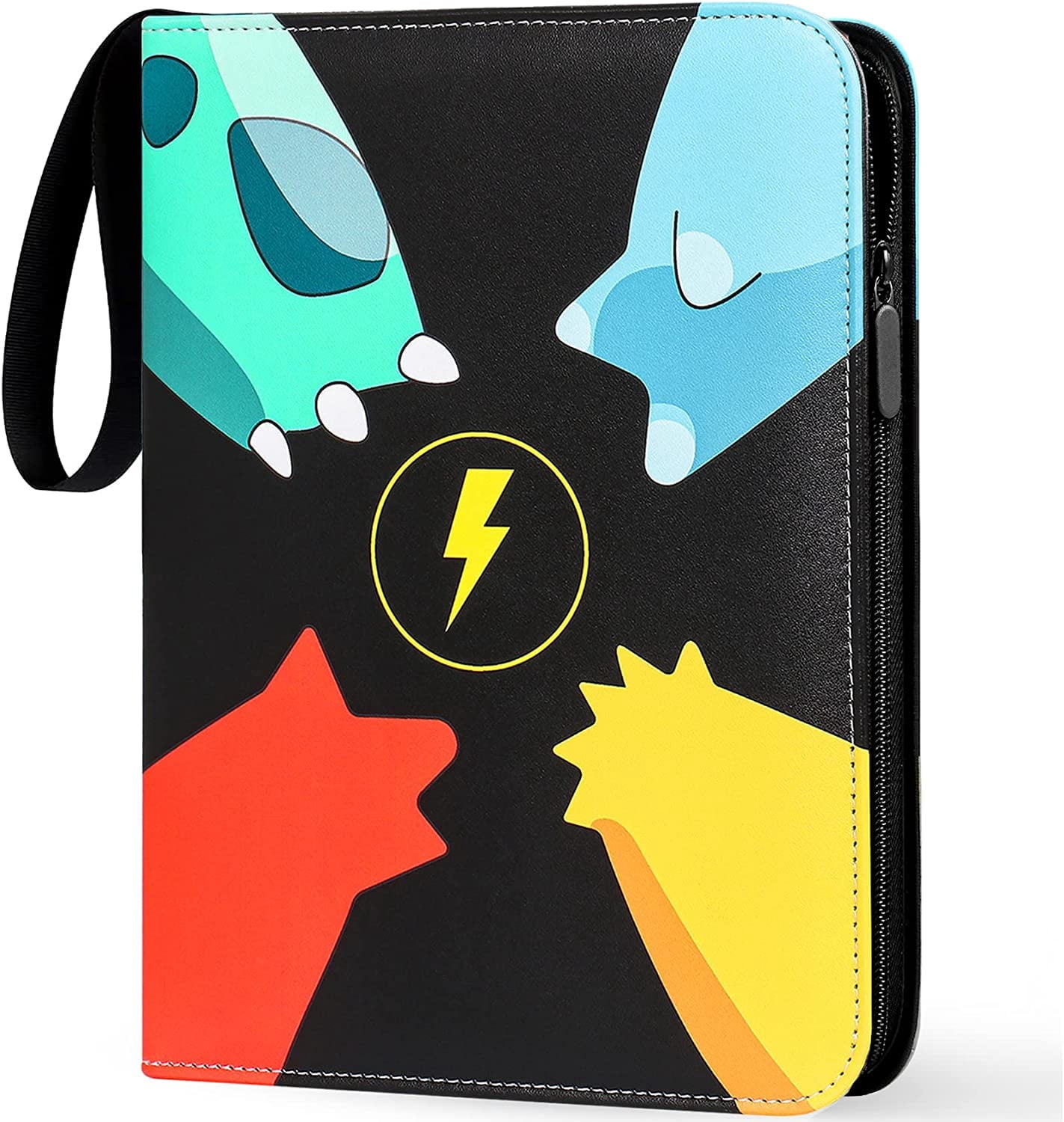 pokemon card 4 pocket binder Vault X - 4-Pocket Exo-Tec - Zip Compatible with all standard POKEMON TCG 4-POCKET POKE BALL