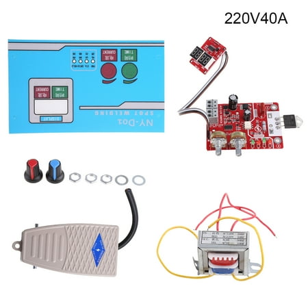 

Spot Welder Machine for Time Control Board Diy Kit Adjust for Time Current Light