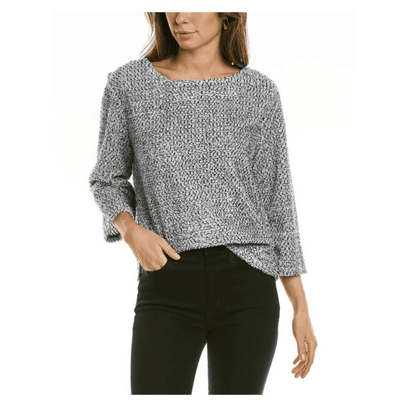 Vince Camuto Plush Sweater, Gray, XS