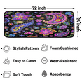 thumbnail image 2 of CURLYOOT Floral Runner Rug 2'x6' Washable Kitchen Runner Rug Indoor Non Slip Laundry Rugs Colorful Paisley Floor Carpet for Hallway Kitchen Entryway Bedroom Living Room, 2 of 9