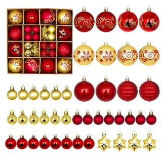 24 Pack Clear Ornaments for Crafts Fillable, Clear Ornament Balls DIY Clear  Plastic Ornaments for Christmas Tree Decorat 