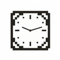 thumbnail image 1 of predolo Reloj de Pared Pixelado Diseño Creativo Reloj Cuadrado Estilo 8 Bits Preciso Decoración Del Hogar para Jugadores, Dormitorio, Oficina, 1 of 9