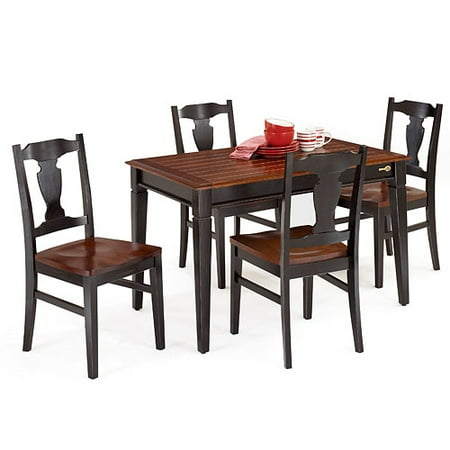 Home Styles Betty Crocker Rectangular Dining Table, Peppercorn & Clove