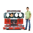 thumbnail image 4 of Fire Truck Stand-In Lifesize Standup Standee Cardboard Cutout Poster, 4 of 5
