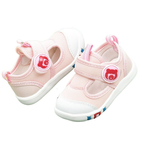 Otqutp Kids Causal Sandals Baby Boys Girls Baby Summer Sports Shoes Cute Breathable Net Design Walking Flat Shoes Non Slip Sneakers