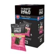 Ocean's Halo 24 Pack Organic Trayless Seaweed Snacks, Maui Onion, Vegan, No Plastic Tray, .14oz Each