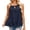 Navy, variant on Camisole Tops for Women Lightweight Casual Spaghetti Strap Loose Fit Flowy Cami Tank Tops Summer Outfits