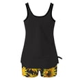 thumbnail image 4 of Haivin Women's Tankini Swimsuit, Conservative High-Waisted with Fashion Print, Two-Piece Set for Beach and Swimming, 4 of 6