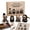 #A, variant on Healthloop 3D Beaded Skeleton DIY Kit, Halloween Craft for Adults & Teens, Goth Desk Decor, Spooky Cute Bead Art Set for Relaxing Weekend Activity