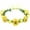 Yellow, variant on Kaireo Decorative Floral Garland Headband, Fashion Flower Crown Hair Accessories, Boho Style Headwear for Tourism Photography, Stage Show and Party Decor