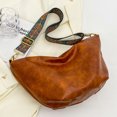 thumbnail image 3 of Bolso bandolera de moda Bolso de hombro simple de gran capacidad para mujer para el trabajo (marrón) Likrtyny Para Estrenar, 3 of 8