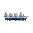 thumbnail image 3 of 5 Jazz JB Bass Loaded Wired Control Plate for 4/5 String Bass Guitar Parts JB-08CR, 3 of 5