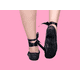thumbnail image 3 of Zapatilla De Ballet De Piel Suela Corrida Negro y Blanco 15 a 30 negro 20.5 Damaris Alberlui BALLET SUELA CORRIDA, 3 of 4